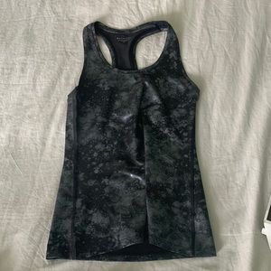 Cute Black & Gray Athletic Tank
